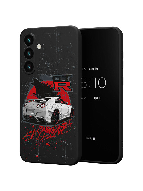 Силиконовый чехол для Samsung Galaxy S24 Plus "Nissan SKYLINE GTR"