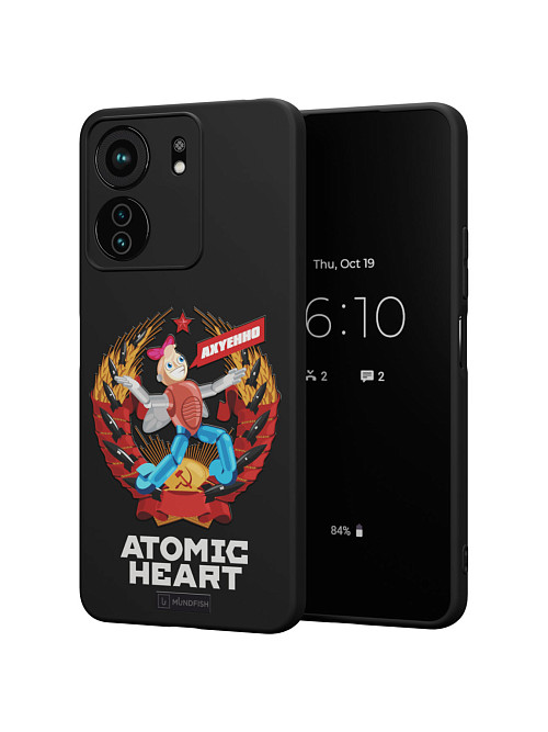 Силиконовый чехол для Xiaomi Redmi 13C "Atomic Heart: Dixie"