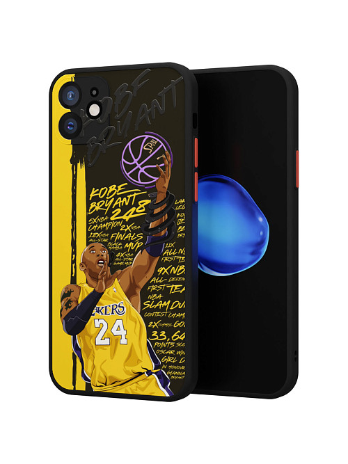 Противоударный чехол для Apple iPhone 12 "NOVEL: Kobe Bryant"