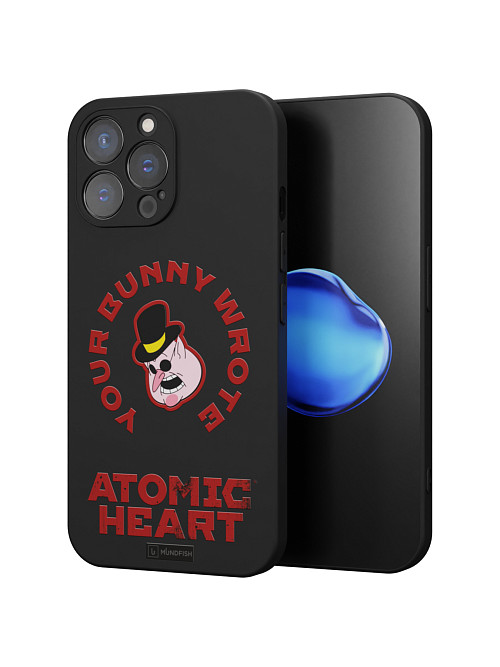 Силиконовый чехол для Apple iPhone 14 Pro Max "Atomic Heart: Капиталист"
