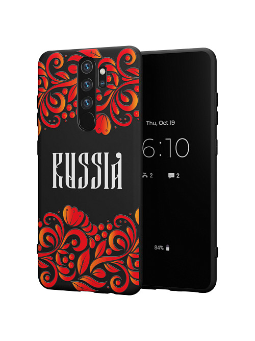 Силиконовый чехол для Xiaomi Redmi Note 8 Pro "Русский стиль"