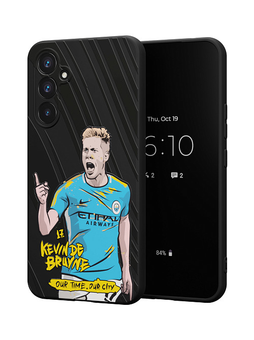 Силиконовый чехол для Samsung Galaxy A54 (5G) "NOVEL: Kevin de Bruyne"