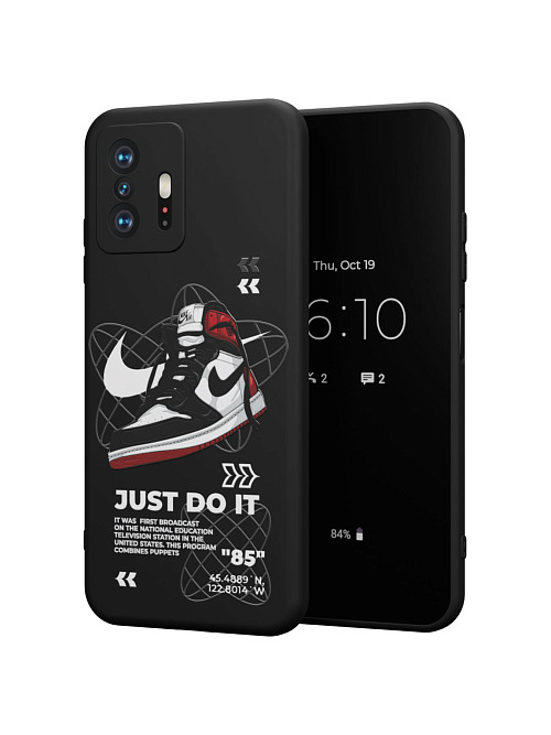 Силиконовый чехол для Xiaomi 11T "NOVEL: Just Do It"