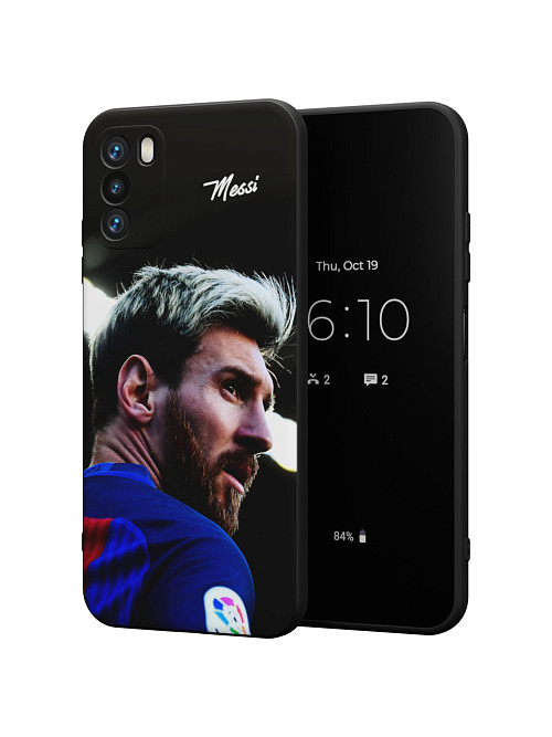 Силиконовый чехол для Poco M3 "Lionel Messi"