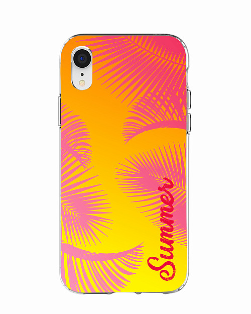 Силиконовый чехол для Apple iPhone Xr "Summer"