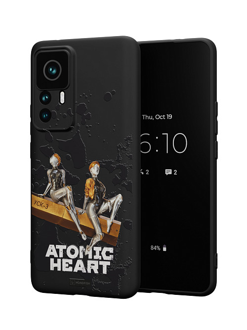 Силиконовый чехол для Xiaomi 12T "Atomic Heart: Боевые близняшки"