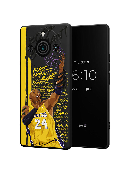 Силиконовый чехол для realme 11 Pro+ "NOVEL: Kobe Bryant"