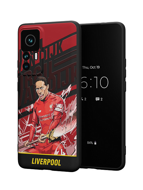 Силиконовый чехол для Xiaomi 12T Pro "NOVEL: Liverpool"