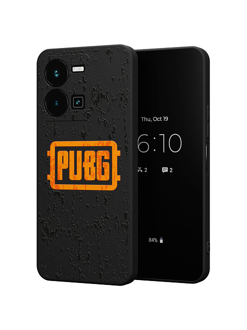 Силиконовый чехол для Vivo Y35 (4G) "NOVEL: PUBG"