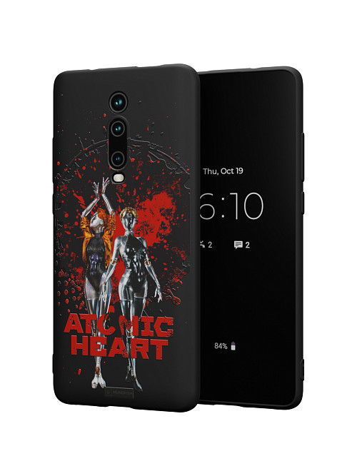 Силиконовый чехол для Xiaomi Redmi K20 "Atomic Heart: Близняшки"