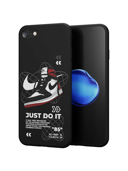 Силиконовый чехол для Apple iPhone 8 "NOVEL: Just Do It"