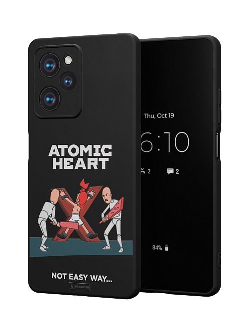 Силиконовый чехол для Poco X5 Pro (5G) "Atomic Heart: Not Easy Way"