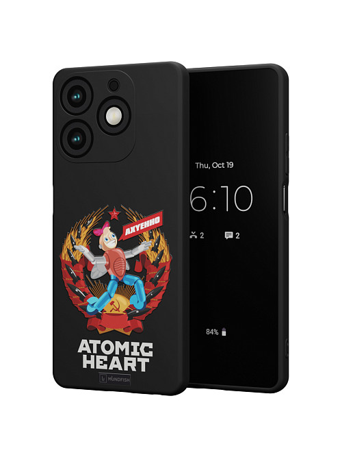 Силиконовый чехол для Tecno Spark 10 Pro "Atomic Heart: Dixie"