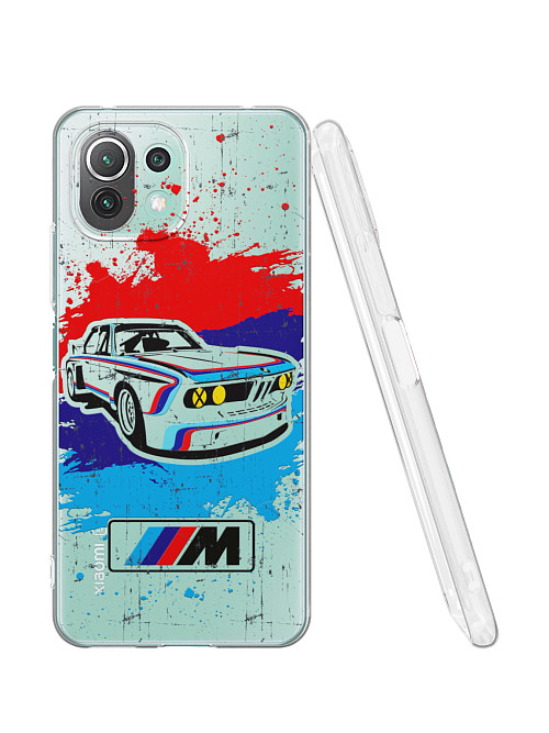 Силиконовый чехол для Xiaomi Mi 11 Lite "BMW"