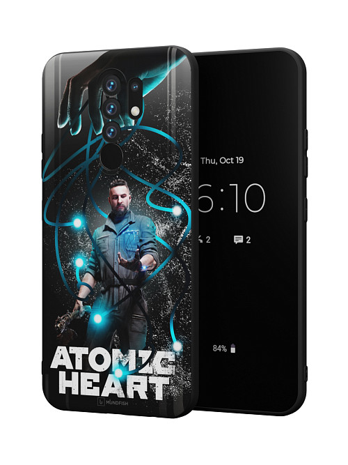 Силиконовый чехол для Xiaomi Redmi 9 "Atomic Heart: ХРАЗ"