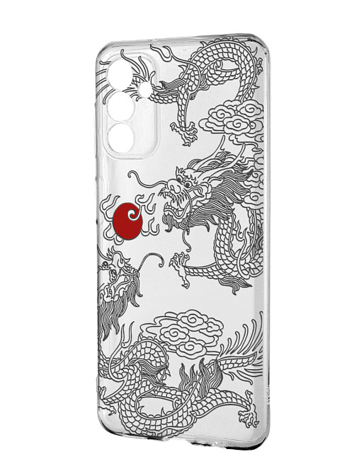 Силиконовый чехол для Samsung Galaxy A13 (4G) Японский дракон