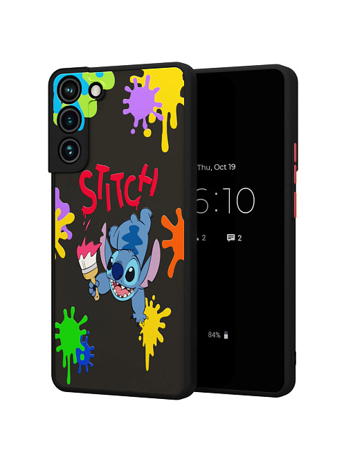 Противоударный чехол для Samsung Galaxy S22+ (5G) "NOVEL: Stitch paints"