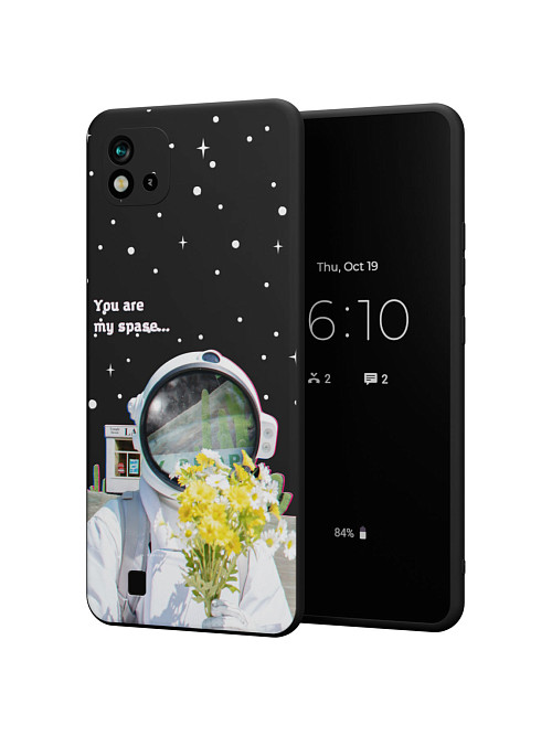 Силиконовый чехол для realme C11 2021 "NOVEL: You are my space"