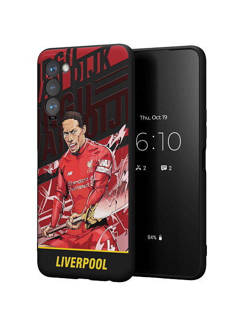 Силиконовый чехол для Tecno Camon 18 "NOVEL: Liverpool"