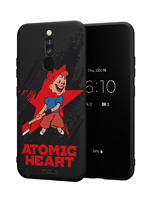 Силиконовый чехол для Xiaomi Redmi 8 "Atomic Heart: Пионер"