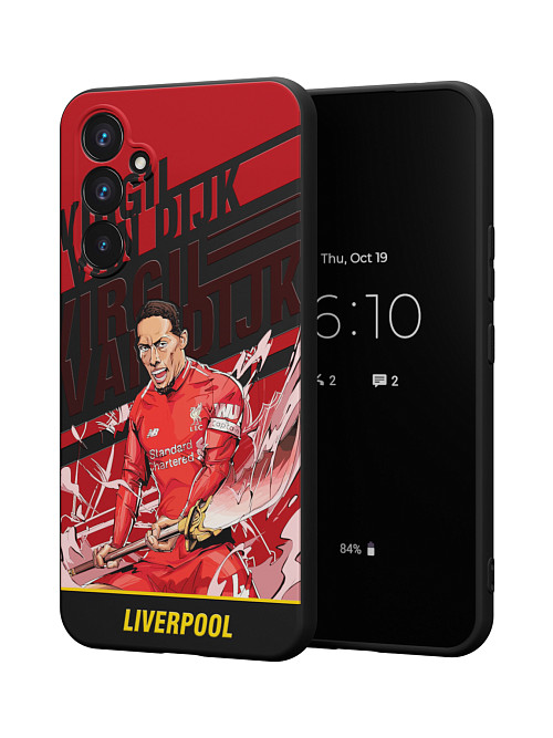 Силиконовый чехол для Samsung Galaxy A54 (5G) "NOVEL: Liverpool"