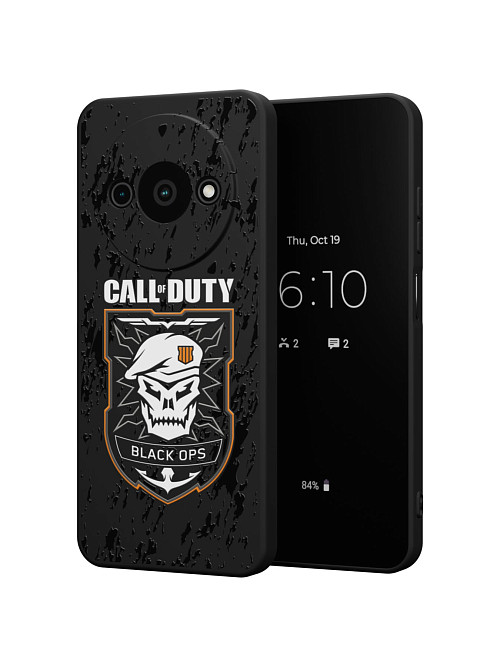 Силиконовый чехол для Xiaomi Redmi A3 "NOVEL: Call of Duty"