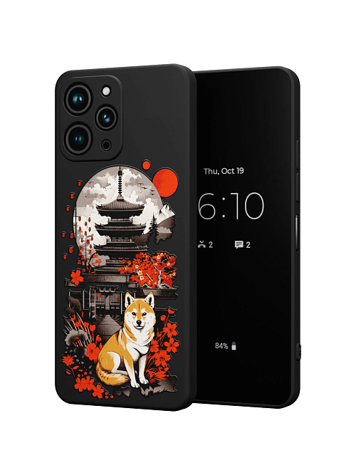 Силиконовый чехол для Xiaomi Redmi 12 "Сиба-ину"