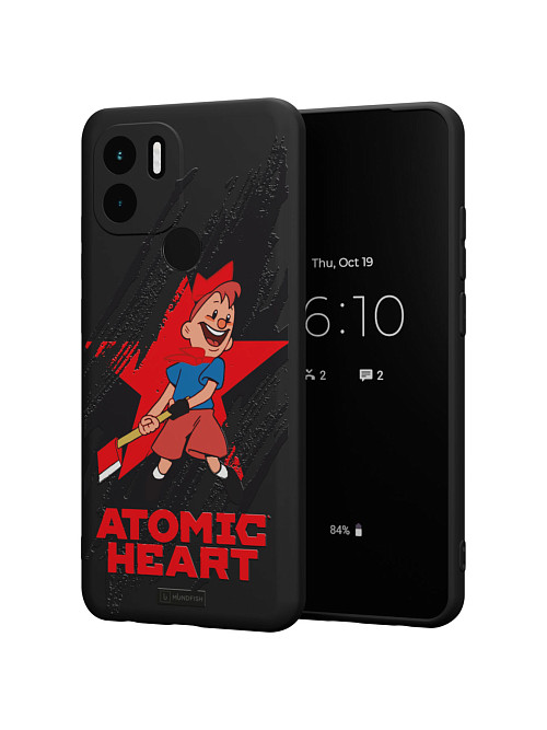 Силиконовый чехол для Xiaomi Redmi A1+ "Atomic Heart: Пионер"