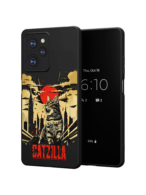 Силиконовый чехол для Poco X5 Pro (5G) "Catzilla"