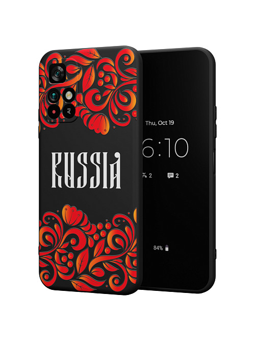 Силиконовый чехол для Poco M4 Pro (5G) "Русский стиль"