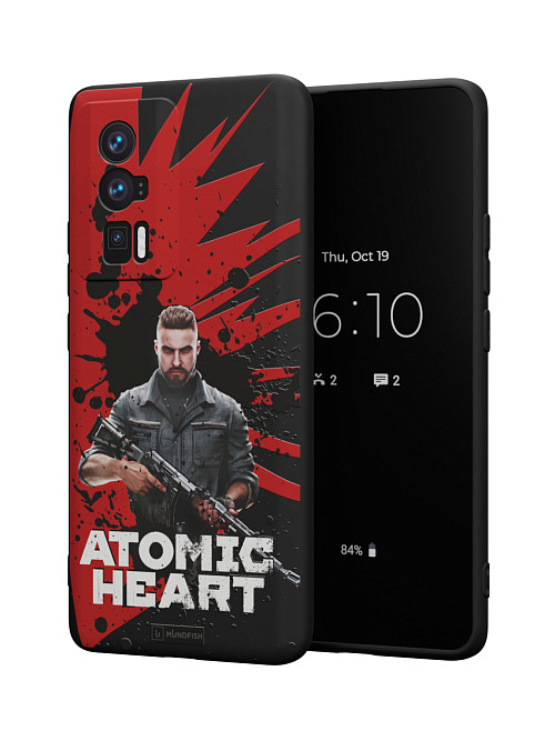 Силиконовый чехол для Xiaomi Redmi K60 "Atomic Heart: Майор Нечаев"