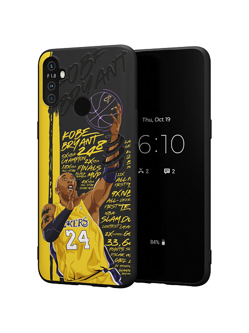 Силиконовый чехол для Realme C3 "NOVEL: Kobe Bryant"