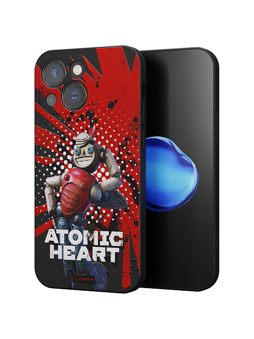 Силиконовый чехол для Apple iPhone 13 Mini "Atomic Heart: Дикси"