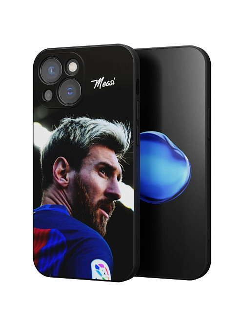 Силиконовый чехол для Apple iPhone 14 "Lionel Messi"