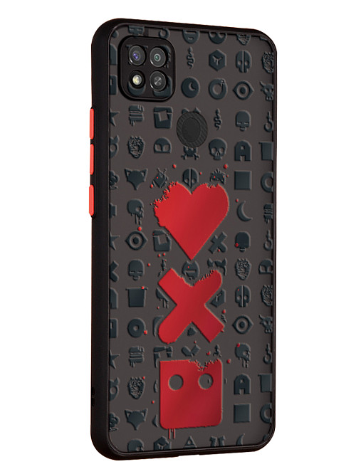 Противоударный чехол для Xiaomi Redmi 9C Love Death Robots