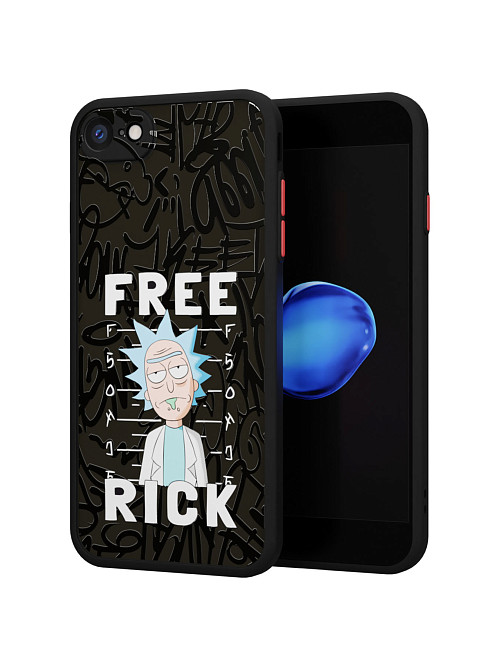 Противоударный чехол для Apple iPhone 8 "NOVEL: Free Rick"