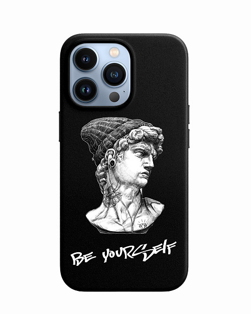 Силиконовый чехол для Apple iPhone 13 Pro Be Yourself