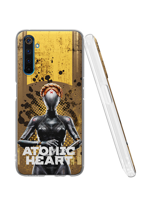 Силиконовый чехол для Realme 6 Pro "Atomic Heart: Левая близняшка"