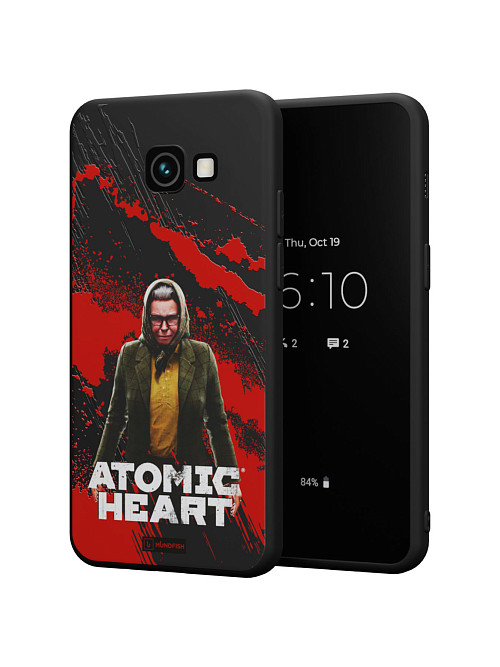 Силиконовый чехол для Samsung A5 2017 "Atomic Heart: Баба Зина"