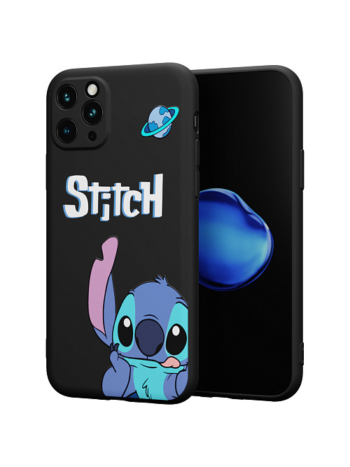 Силиконовый чехол для Apple iPhone 11 Pro "NOVEL: Stitch planet"