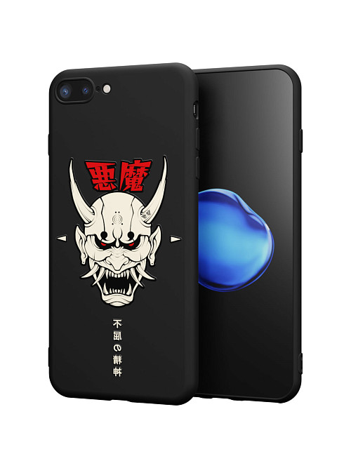 Силиконовый чехол для Apple iPhone 8 Plus "Demon"