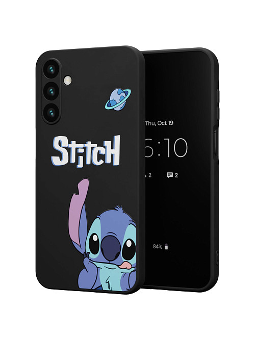 Силиконовый чехол для Samsung Galaxy A15 "NOVEL: Stitch planet"