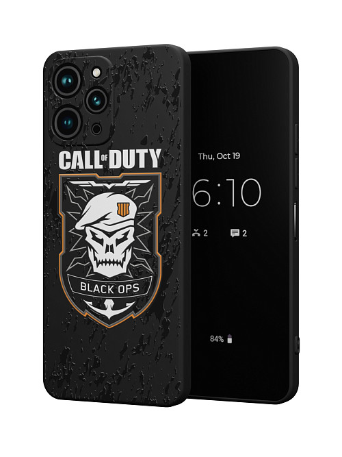 Силиконовый чехол для Xiaomi Redmi 12 "NOVEL: Call of Duty"