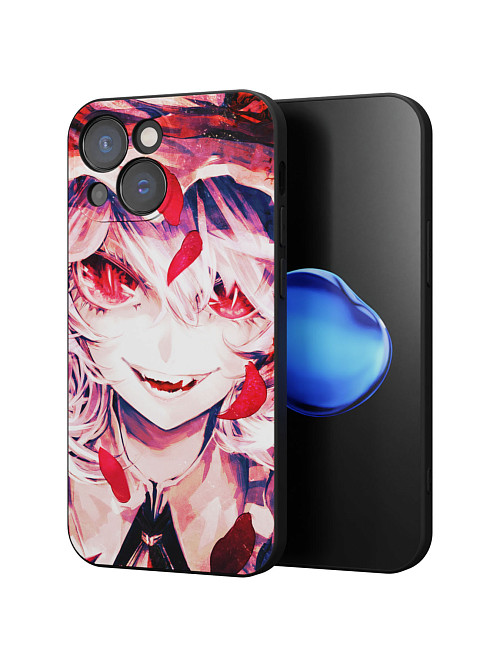 Силиконовый чехол для Apple iPhone 14 "Touhou Project - Remilia Scarlet"