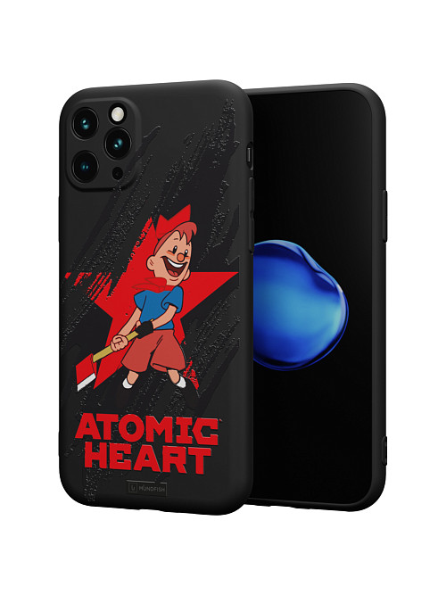 Силиконовый чехол для Apple iPhone 11 Pro "Atomic Heart: Пионер"