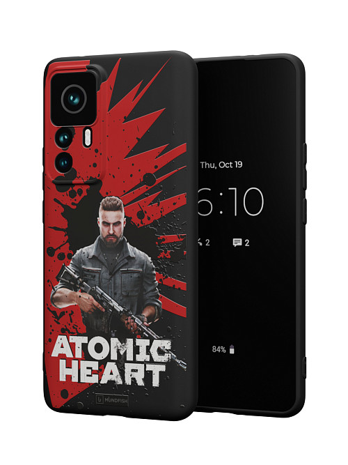 Силиконовый чехол для Xiaomi 12T Pro "Atomic Heart: Майор Нечаев"