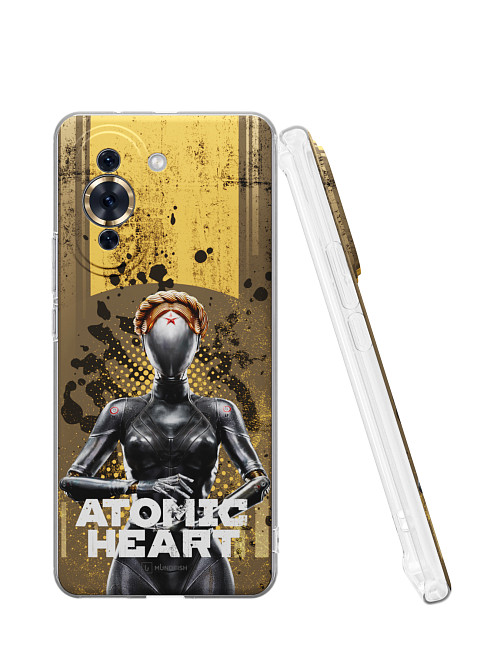 Силиконовый чехол для Huawei Nova 10 Pro "Atomic Heart: Левая близняшка"