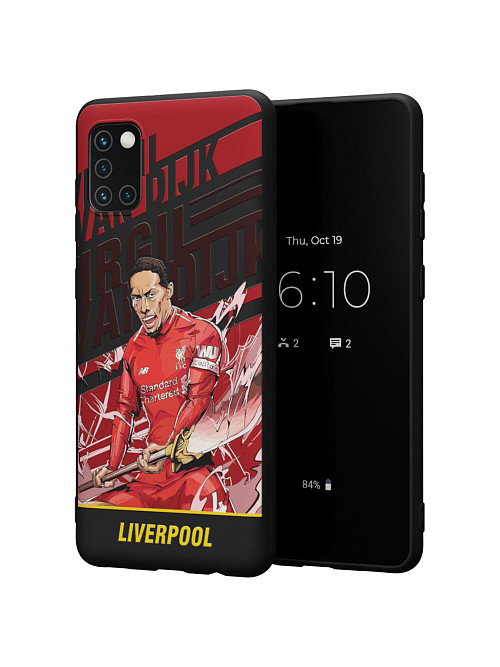 Силиконовый чехол для Samsung Galaxy A31 "NOVEL: Liverpool"