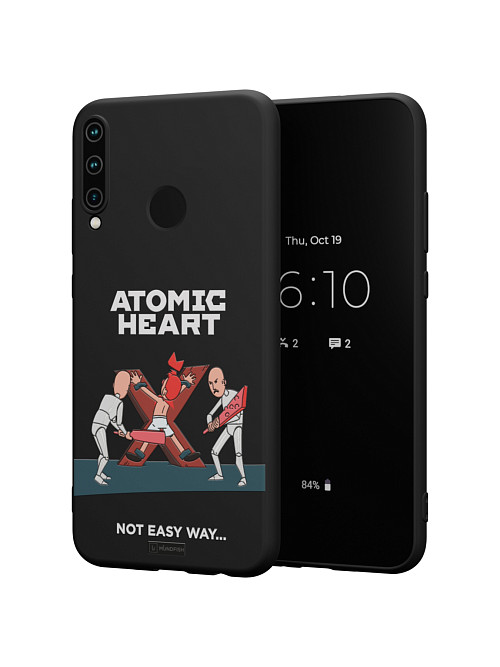 Силиконовый чехол для Huawei P40 lite E "Atomic Heart: Not Easy Way"