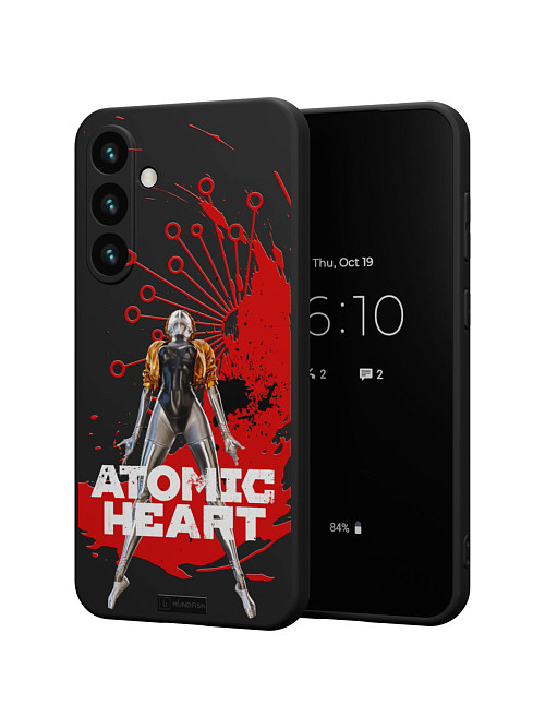 Силиконовый чехол для Samsung Galaxy S23 FE "Atomic Heart: Правая близняшка"